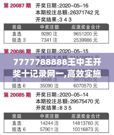 7777788888王中王开奖十记录网一,高效实施方法解析_X2.938