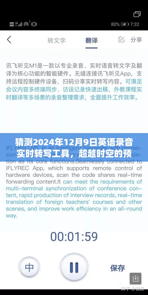 超越时空的预言，揭秘2024年英语录音实时转写工具开启语言学习智慧新纪元