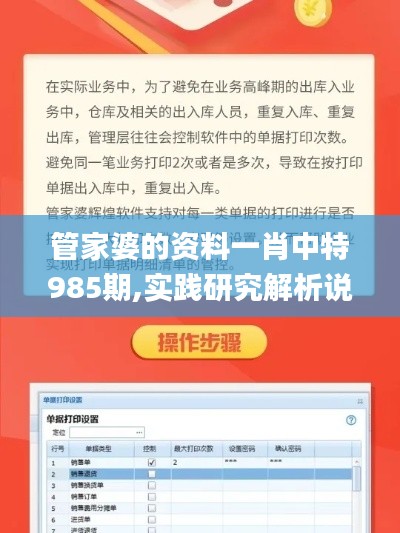 管家婆的资料一肖中特985期,实践研究解析说明_豪华版9.383