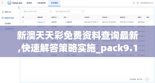 新澳天天彩免费资料查询最新,快速解答策略实施_pack9.132