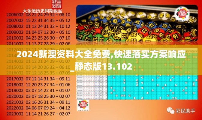 2024新澳资料大全免费,快速落实方案响应_静态版13.102