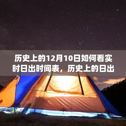 探寻自然美景之旅，历史上的日出时刻与内心的平静相遇——实时日出时间表揭秘的日出美景