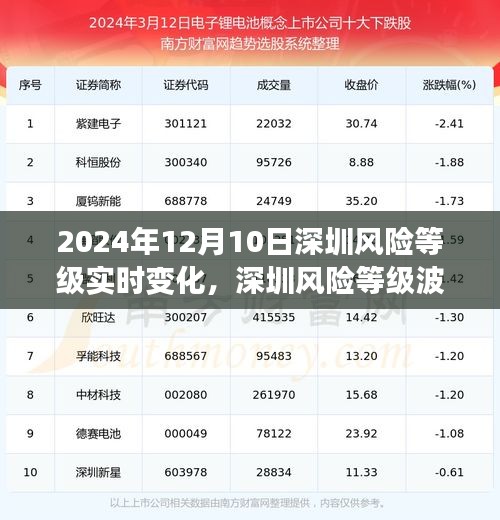 2024年12月10日深圳风险等级实时变化与波动洞察