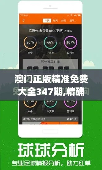 澳门正版精准免费大全347期,精确数据解释定义_挑战款1.104