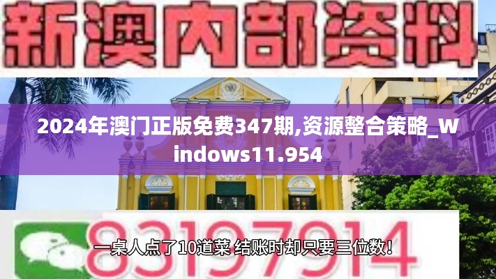 2024年澳门正版免费347期,资源整合策略_Windows11.954