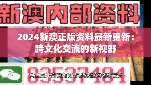 2024新澳正版资料最新更新：跨文化交流的新视野