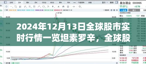 全球股市实时行情概览，坦素罗辛时刻的股市洞察（2024年12月13日）