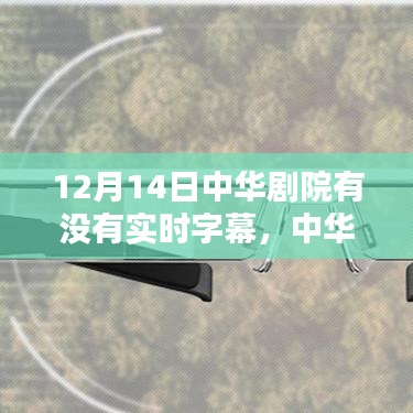 中华剧院12月14日演出盛况回顾，实时字幕技术的呈现及其影响