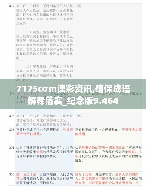 7175cσm澳彩资讯,确保成语解释落实_纪念版9.464