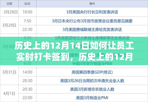 历史上的12月14日员工实时打卡签到流程指南，详细步骤与实现方法