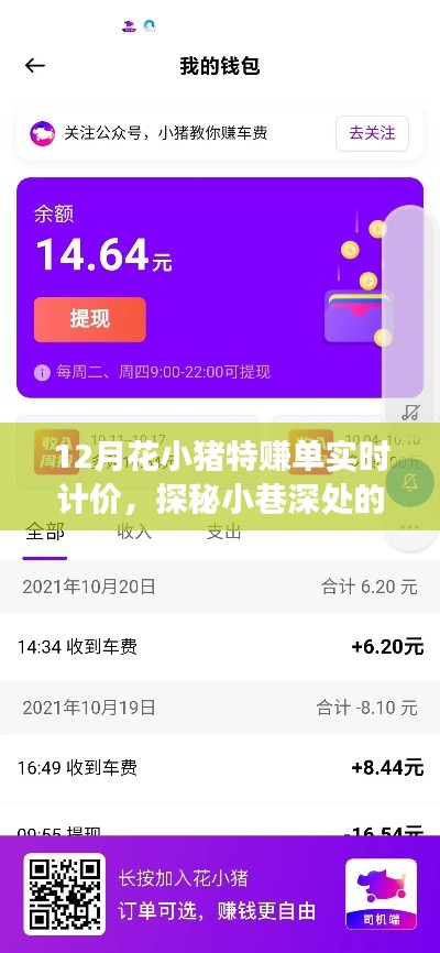 探秘小巷深处，花小猪特赚单12月实时计价惊喜之旅