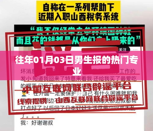 男生热门专业报考榜单揭晓