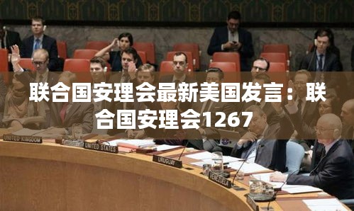 联合国安理会最新美国发言：联合国安理会1267 