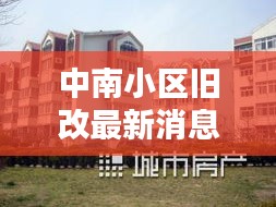 中南小区旧改最新消息今天：中南新村二手房出售 