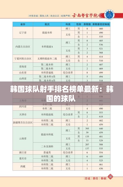 韩国球队射手排名榜单最新：韩国的球队 