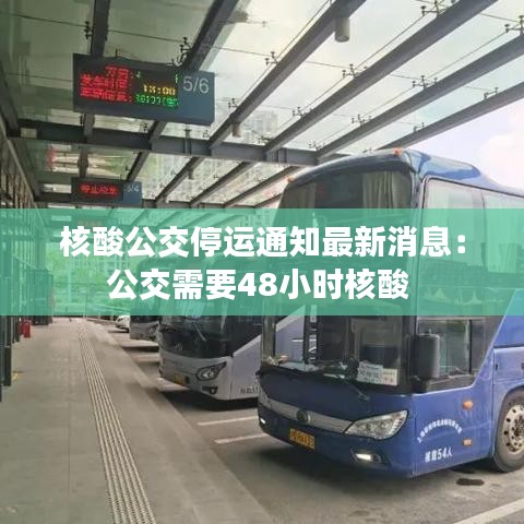 核酸公交停运通知最新消息：公交需要48小时核酸 