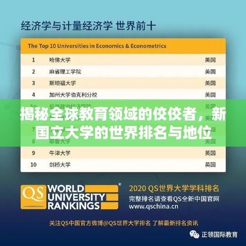 揭秘全球教育领域的佼佼者，新国立大学的世界排名与地位