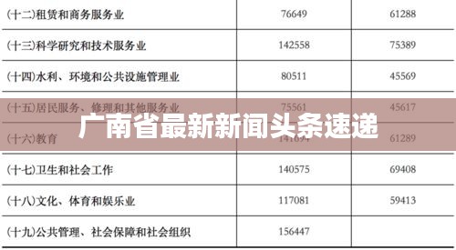 广南省最新新闻头条速递