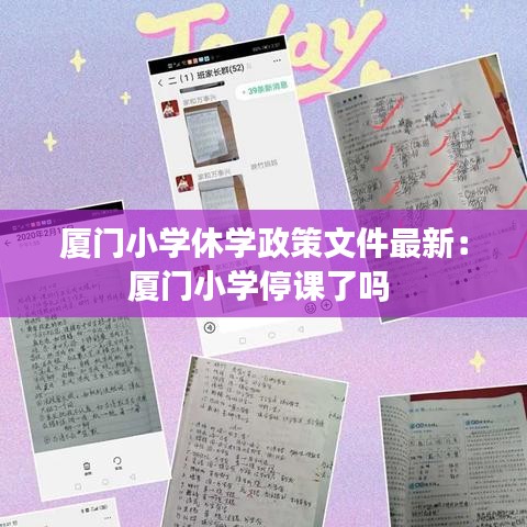 厦门小学休学政策文件最新：厦门小学停课了吗 