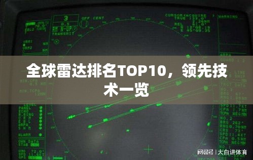 全球雷达排名TOP10，领先技术一览