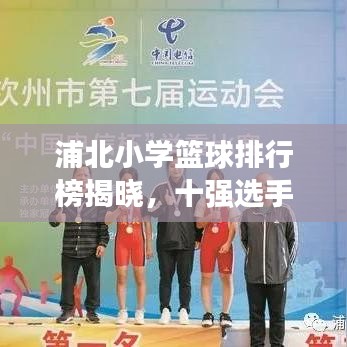 浦北小学篮球排行榜揭晓，十强选手荣耀上榜！