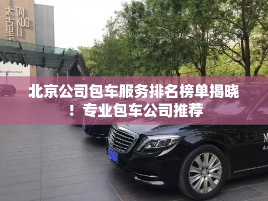 北京公司包车服务排名榜单揭晓！专业包车公司推荐