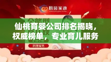 仙桃育婴公司排名揭晓，权威榜单，专业育儿服务一览无余！