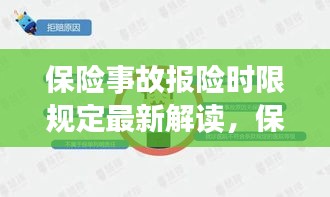 保险事故报险时限规定最新解读，保障您的权益，避免遗漏！
